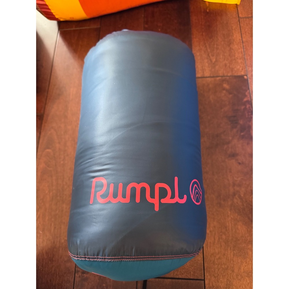 RUMPL ORIGINAL FLEECE PUFFY 1 PERSON‎ BLANKET 52x75 Deepwater MSRP $140